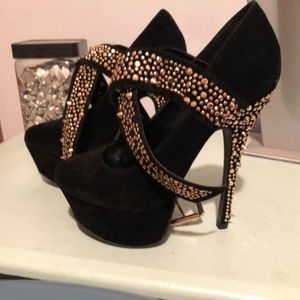 Mary Jane Shoes with studs & spikes